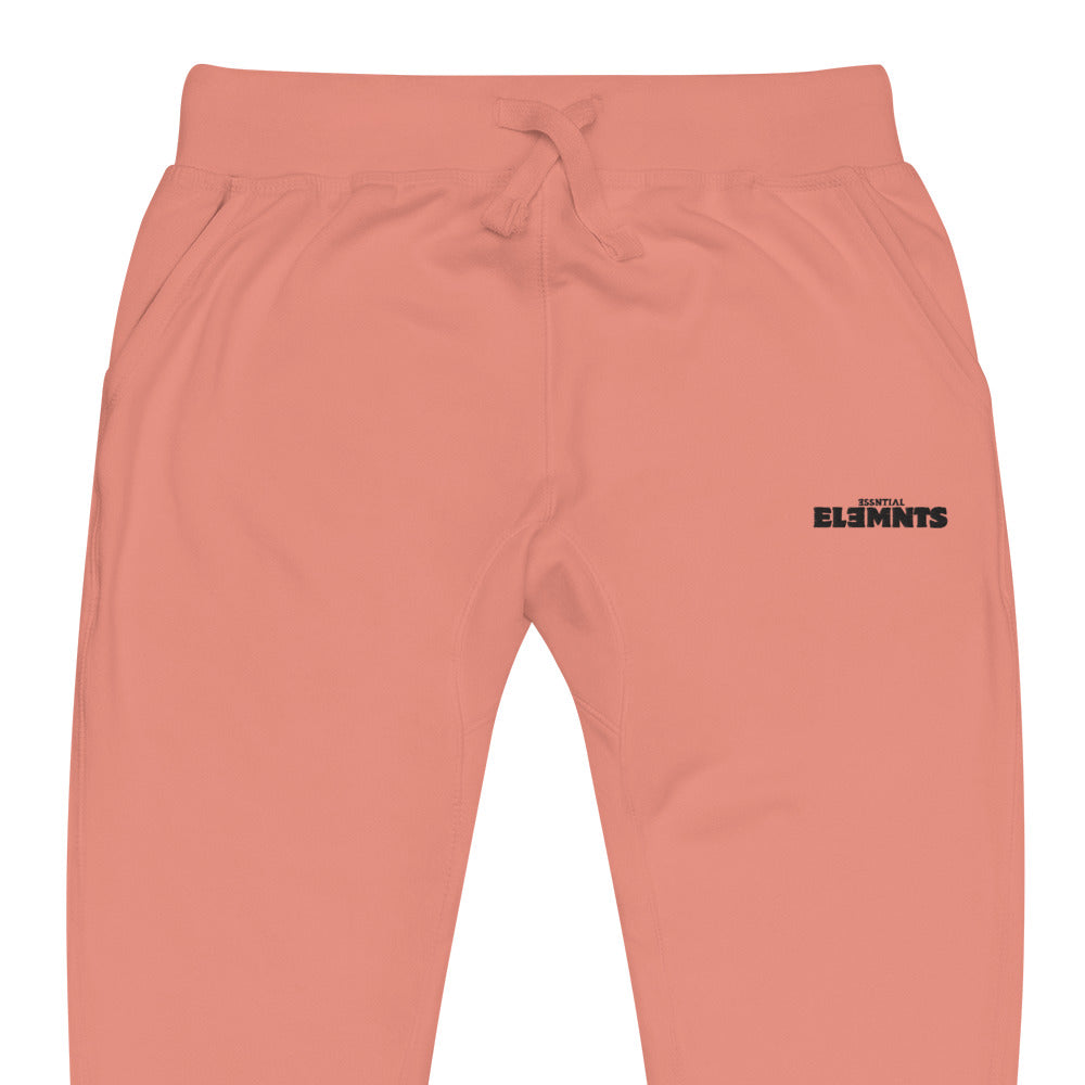 ESSNTIAL ELEMNTS Embroidered Unisex Fleece Sweatpants