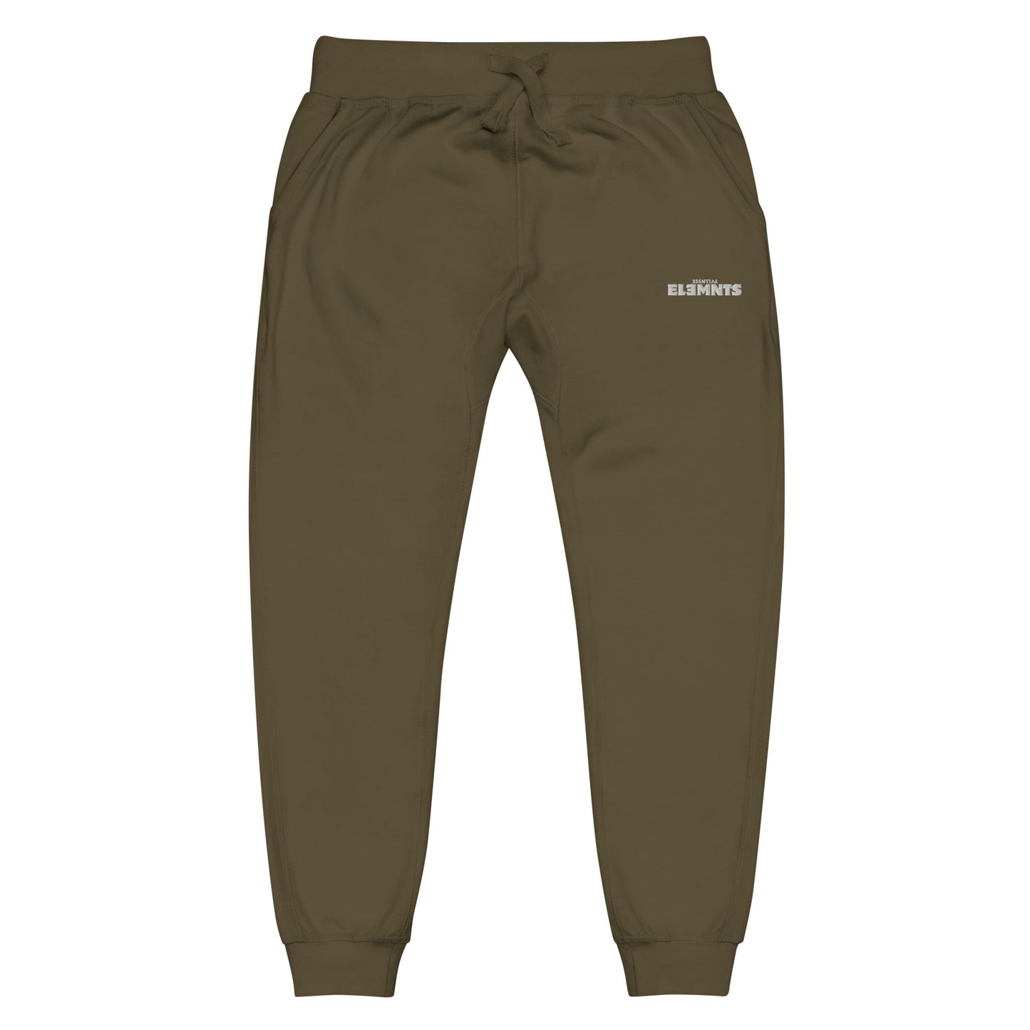 ESSNTIAL ELEMNTS Embroidered Unisex Fleece Sweatpants