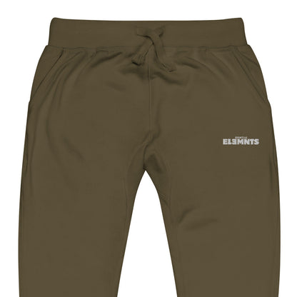 ESSNTIAL ELEMNTS Embroidered Unisex Fleece Sweatpants