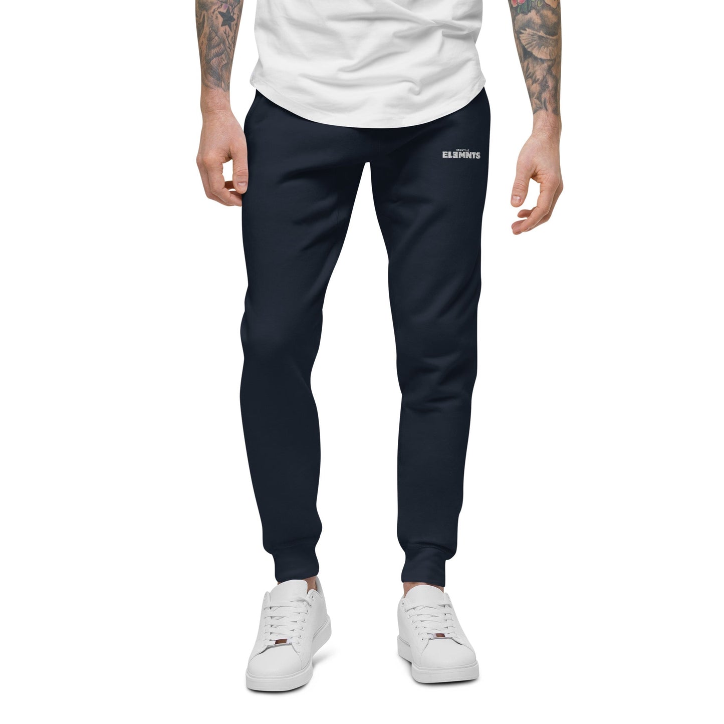 ESSNTIAL ELEMNTS Embroidered Unisex Fleece Sweatpants