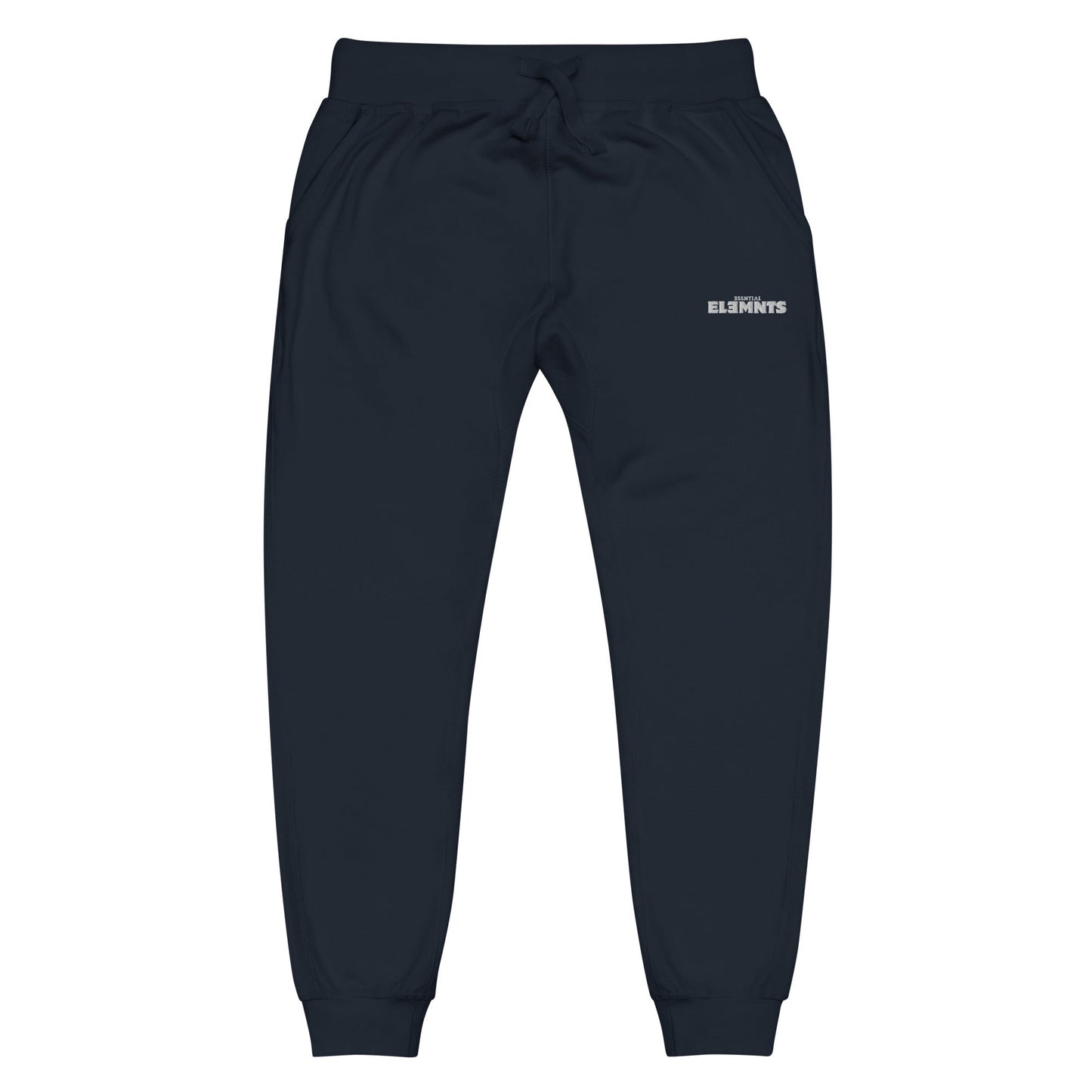 ESSNTIAL ELEMNTS Embroidered Unisex Fleece Sweatpants