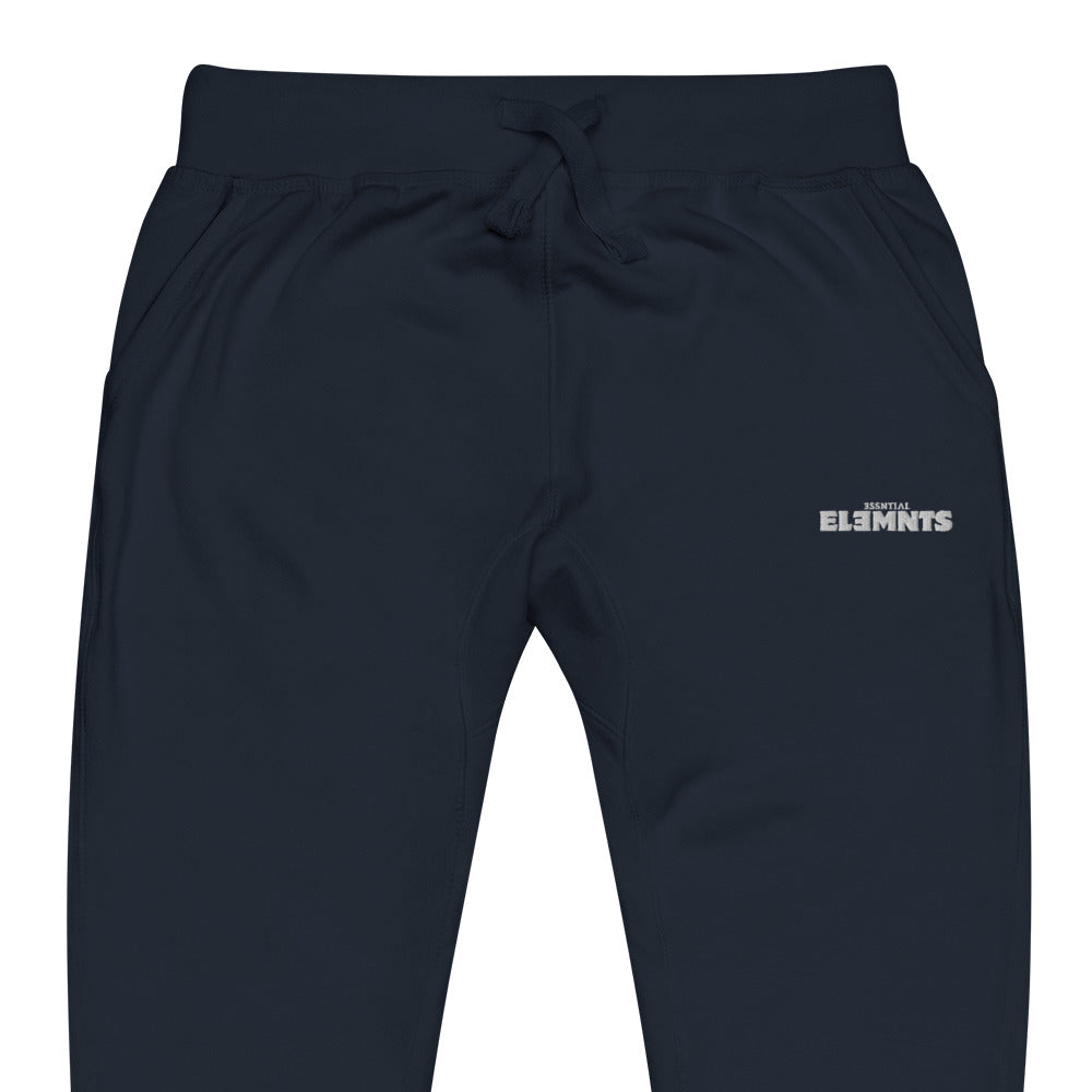ESSNTIAL ELEMNTS Embroidered Unisex Fleece Sweatpants