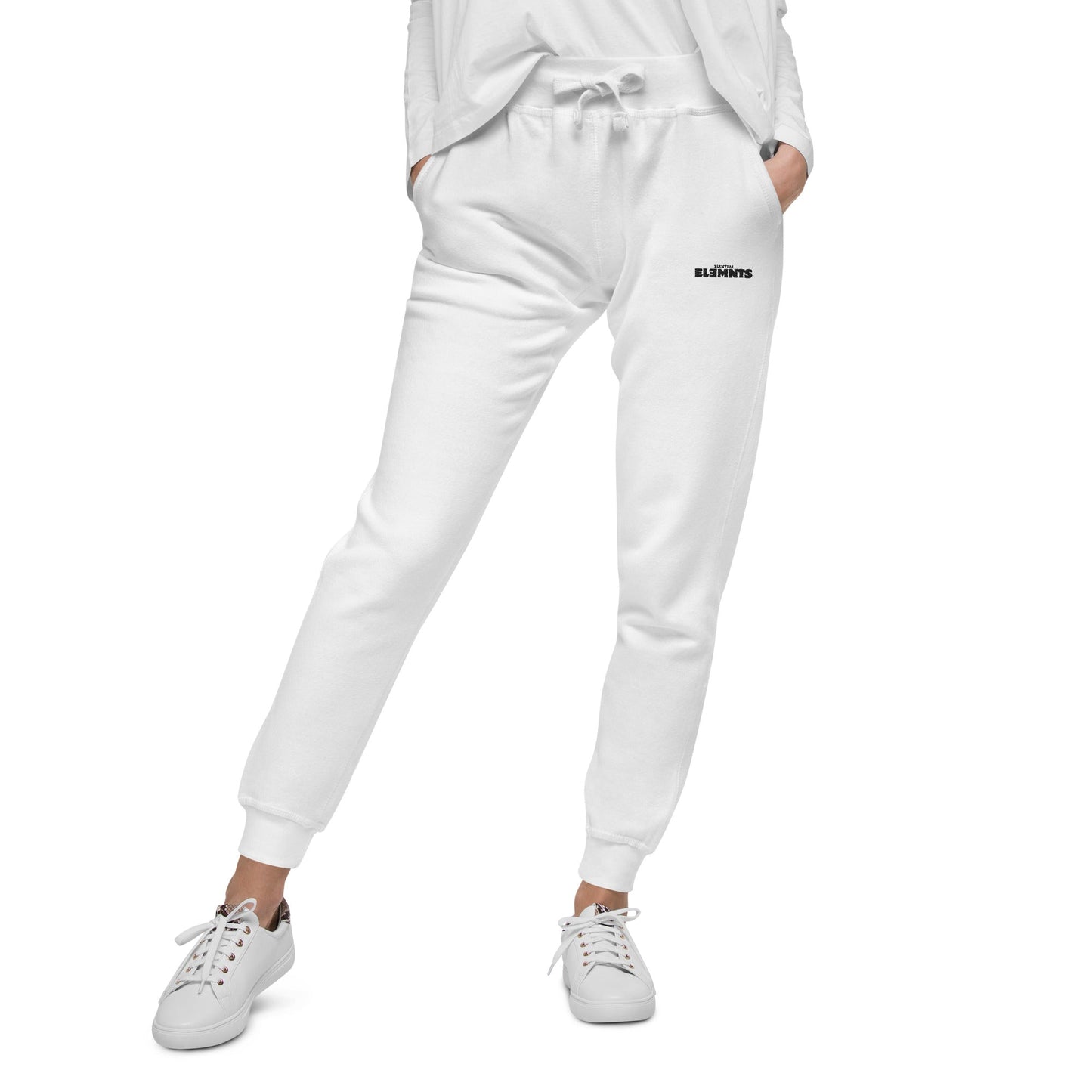 ESSNTIAL ELEMNTS Embroidered Unisex Fleece Sweatpants