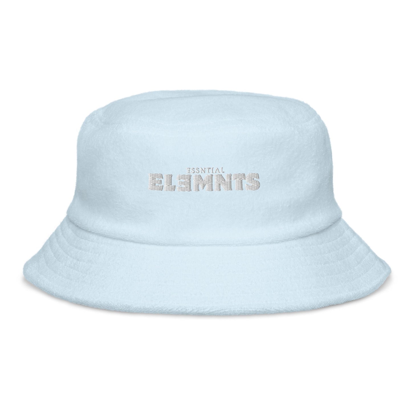 ESSNTIAL ELEMNTS Unisex Unstructured Terry Cloth Bucket Hat