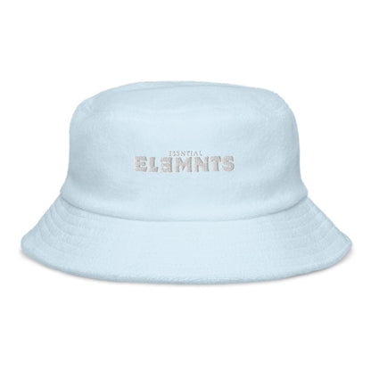 ESSNTIAL ELEMNTS Unisex Unstructured Terry Cloth Bucket Hat