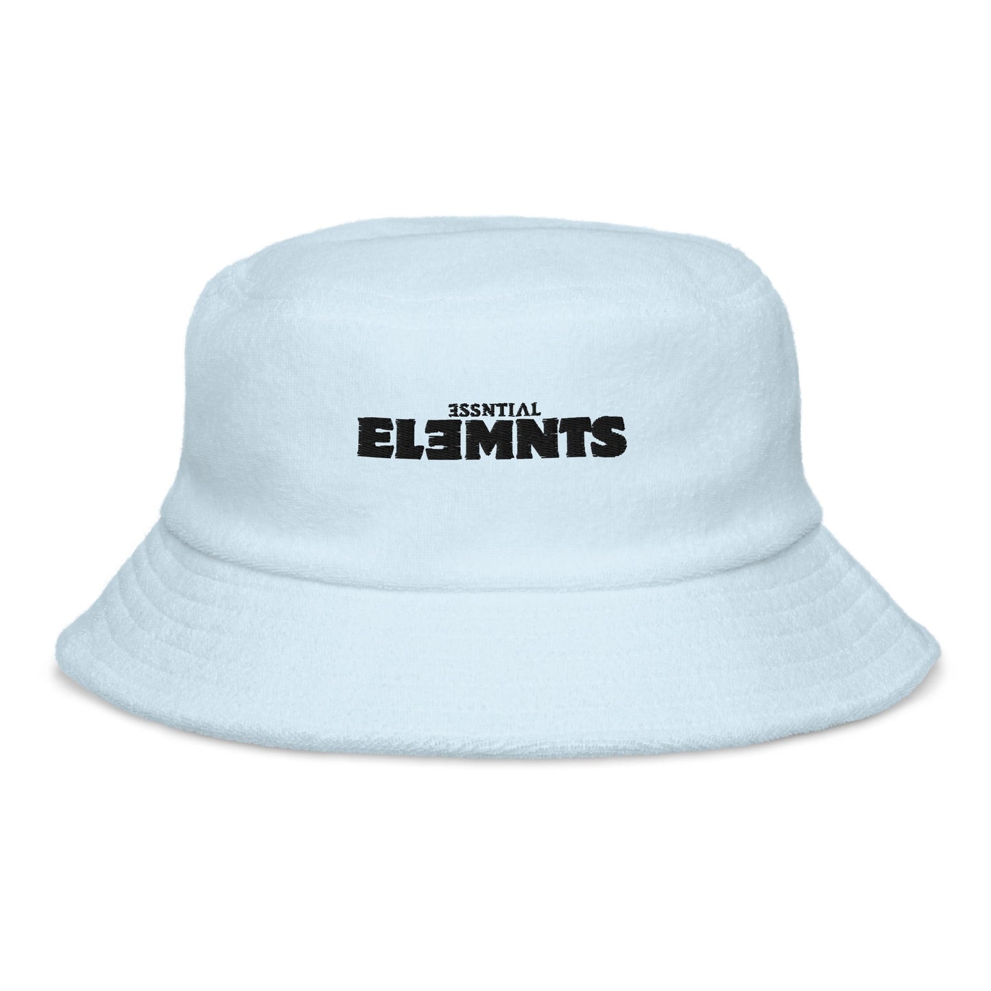ESSNTIAL ELEMNTS Unisex Unstructured Terry Cloth Bucket Hat