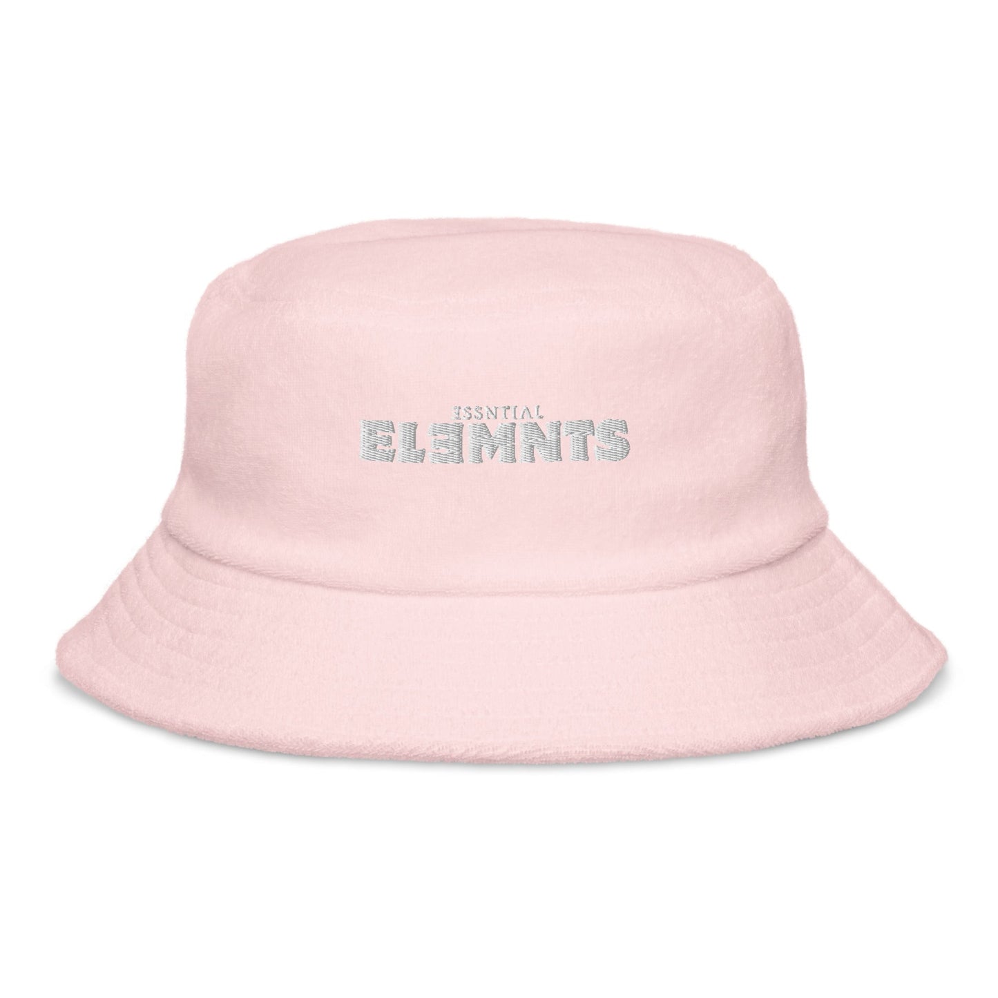 ESSNTIAL ELEMNTS Unisex Unstructured Terry Cloth Bucket Hat