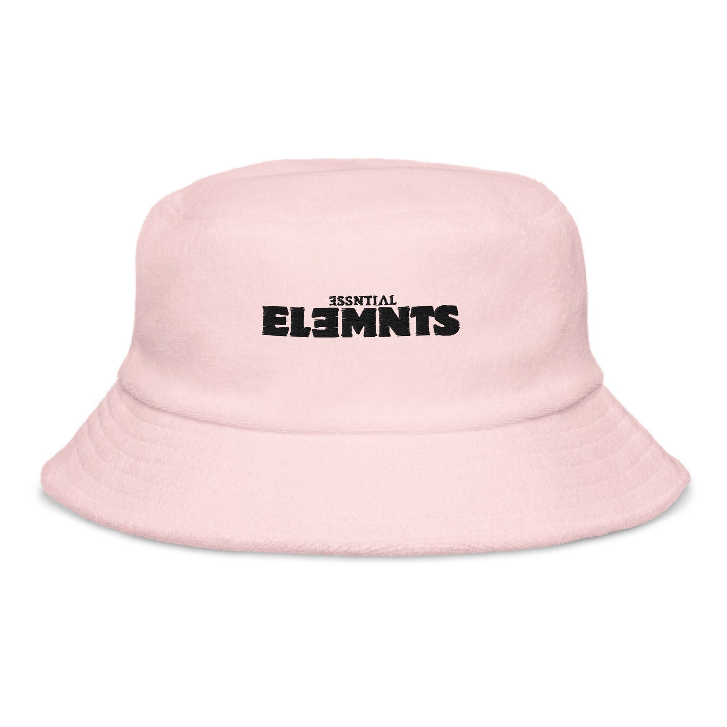 ESSNTIAL ELEMNTS Unisex Unstructured Terry Cloth Bucket Hat