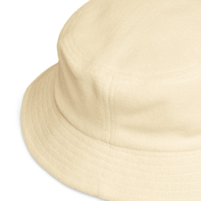 ESSNTIAL ELEMNTS Unisex Unstructured Terry Cloth Bucket Hat