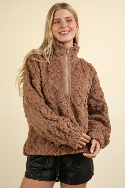 Lizzy Plush Quarter Zip