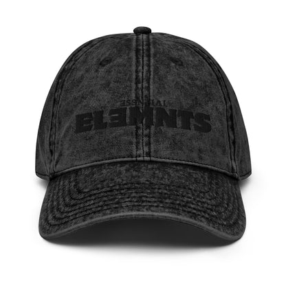 ESSNTIAL ELEMNTS Vintage Cotton Twill Cap