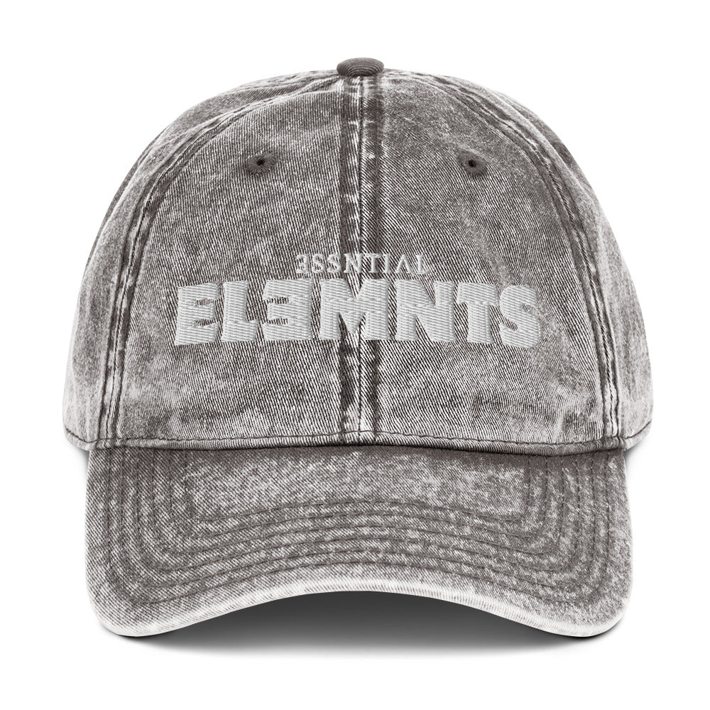 ESSNTIAL ELEMNTS Vintage Cotton Twill Cap