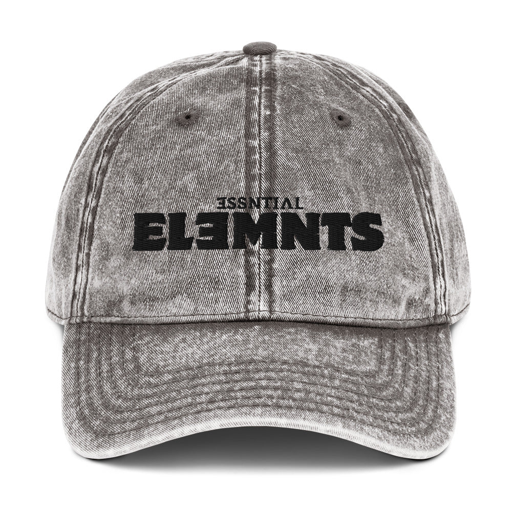 ESSNTIAL ELEMNTS Vintage Cotton Twill Cap