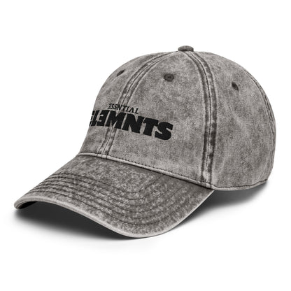 ESSNTIAL ELEMNTS Vintage Cotton Twill Cap