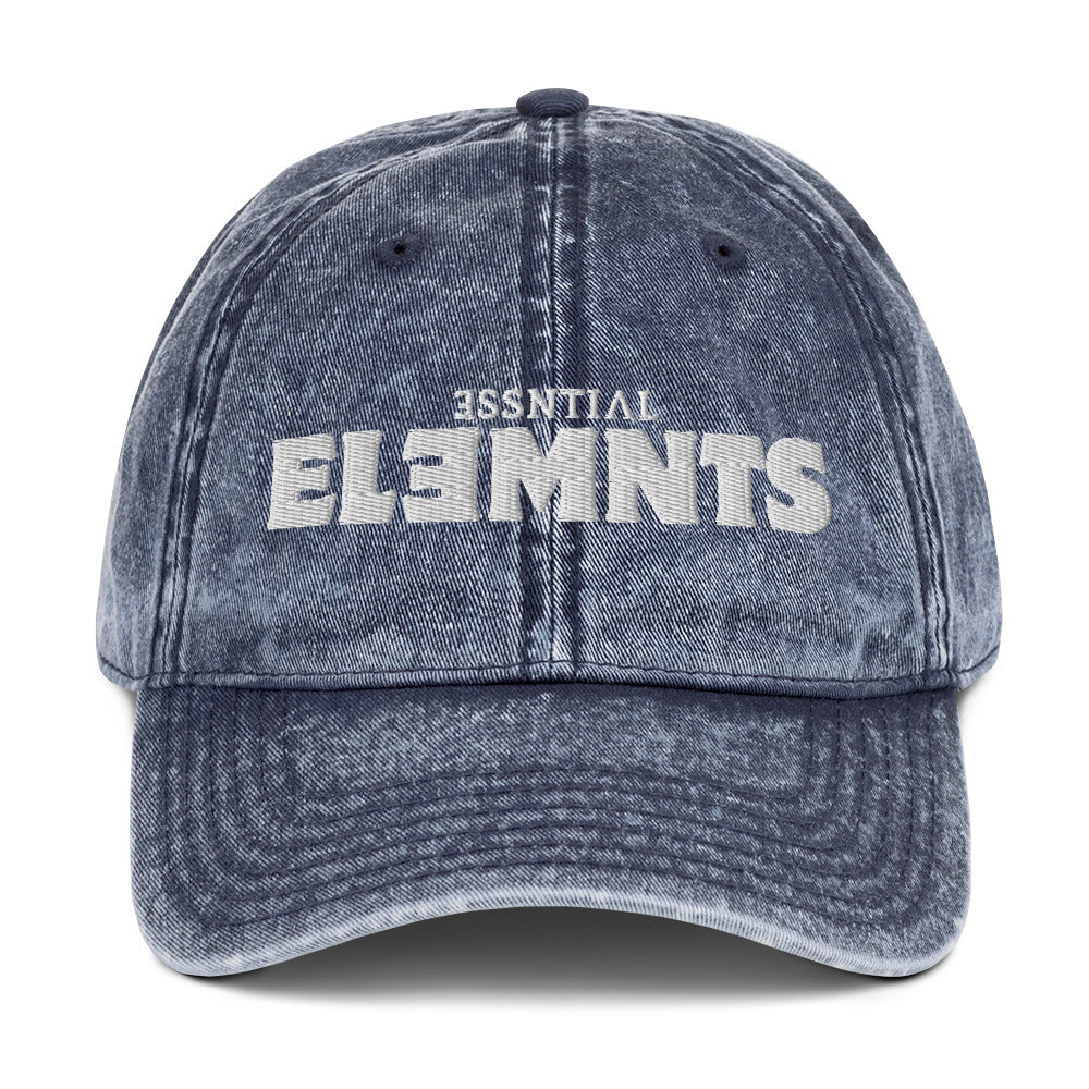 ESSNTIAL ELEMNTS Vintage Cotton Twill Cap