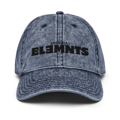 ESSNTIAL ELEMNTS Vintage Cotton Twill Cap