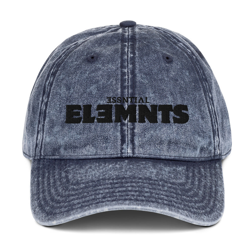 ESSNTIAL ELEMNTS Vintage Cotton Twill Cap