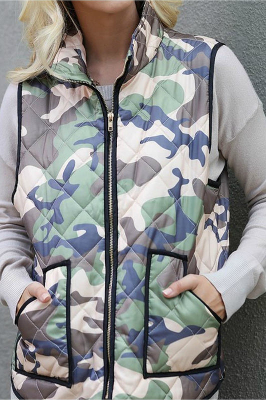 Padded Camo Vest