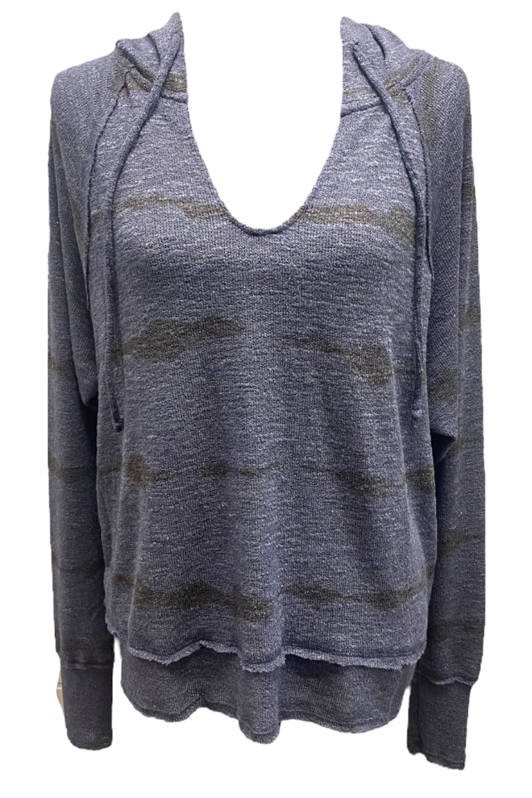 Wave Knit Hoodie