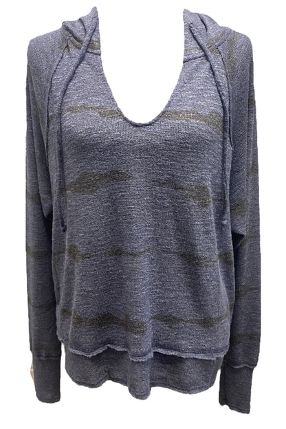 Wave Knit Hoodie