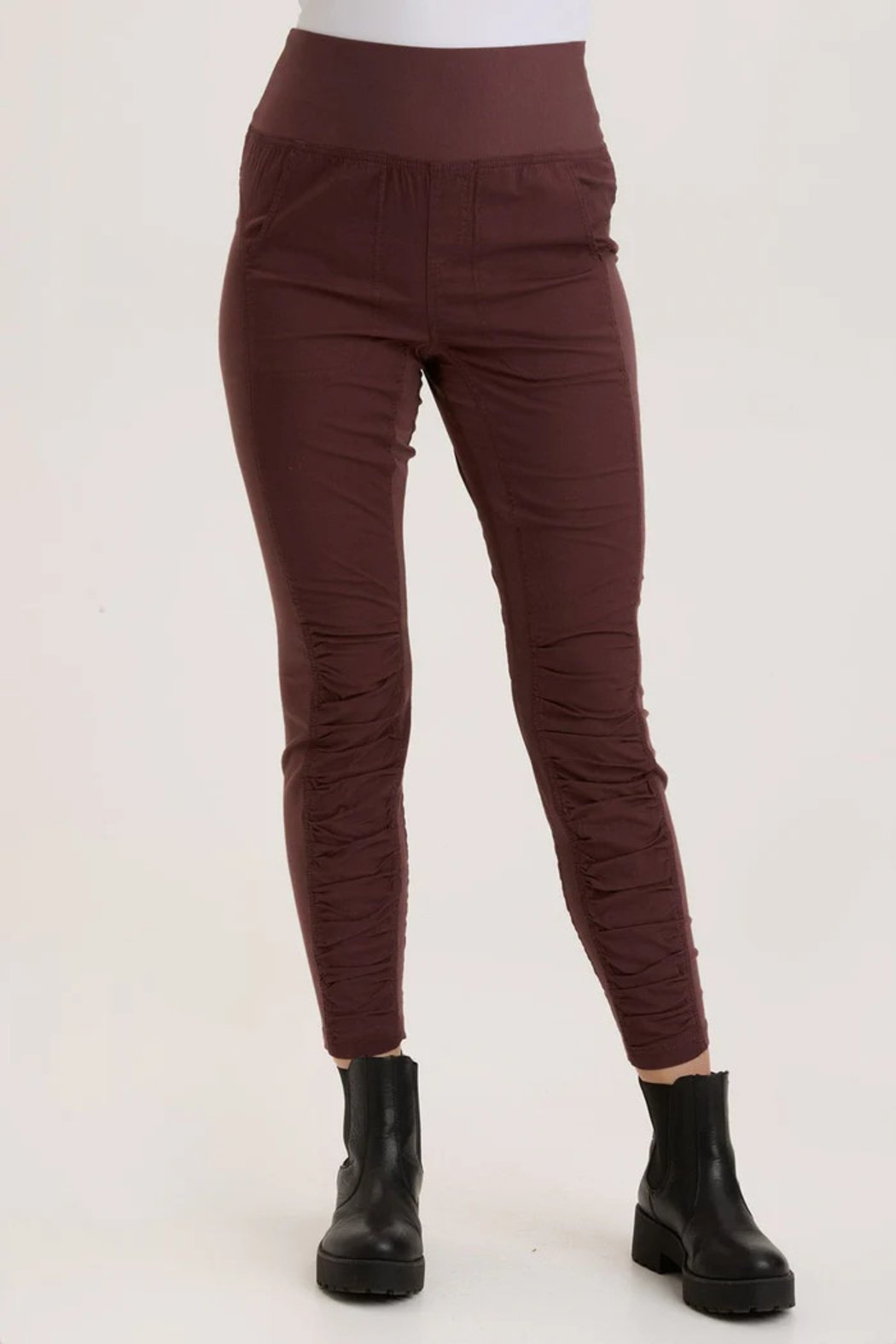 Sarsaparilla Ruched Legging