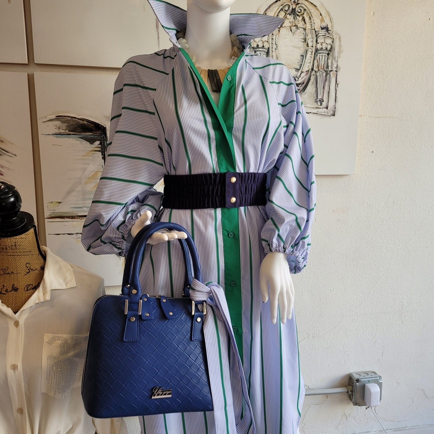 Y by Yaya Blueberry Crossbody