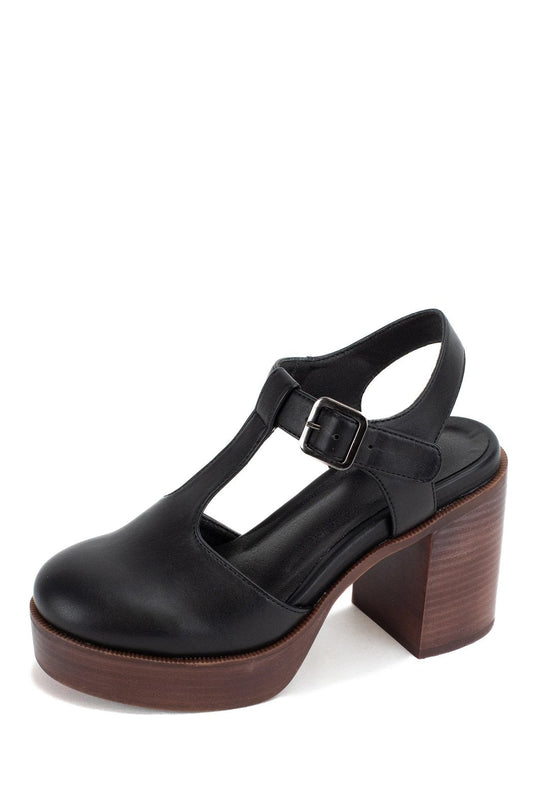 Lubbock Maryjane Platform Clog