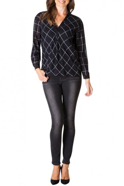 Checkered Blouse
