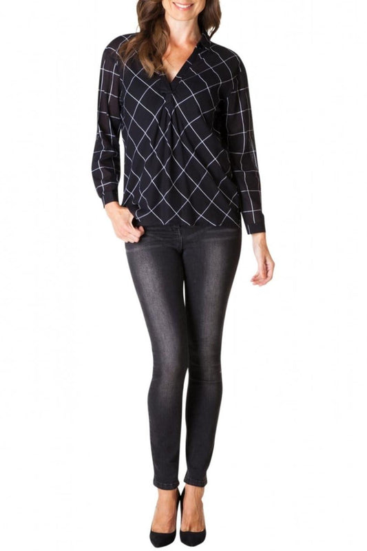 Checkered Blouse