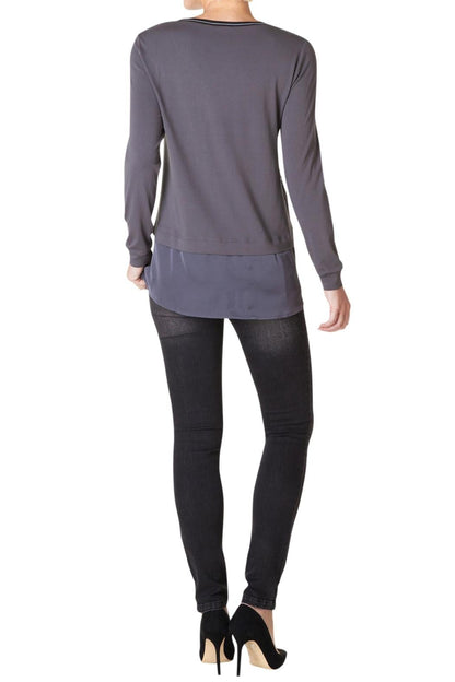 Grey Print Tunic
