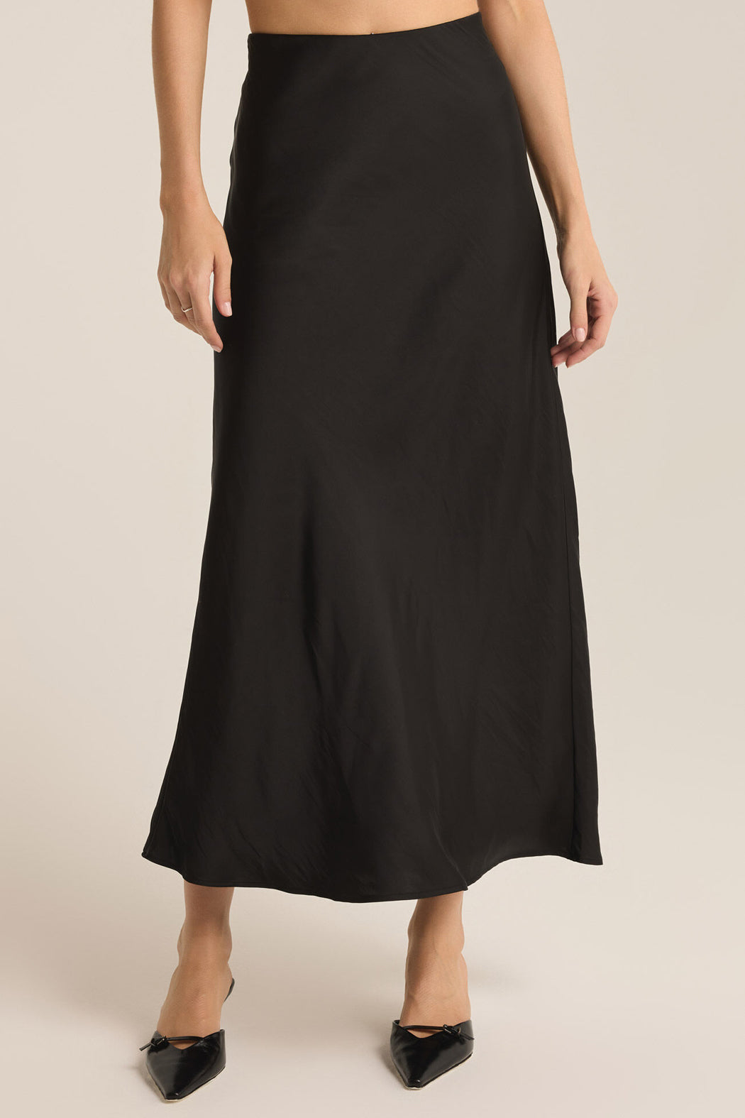 Europa Poly Sheen Skirt