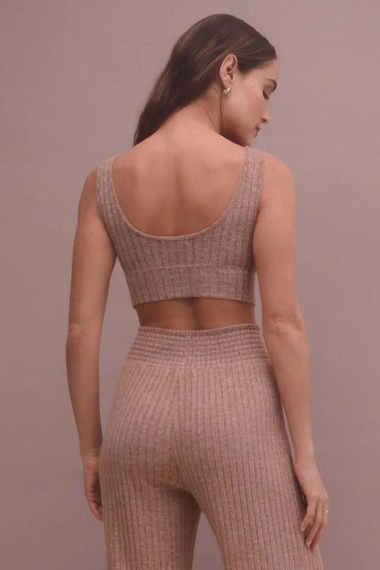 Zoe Rib Tank Bra