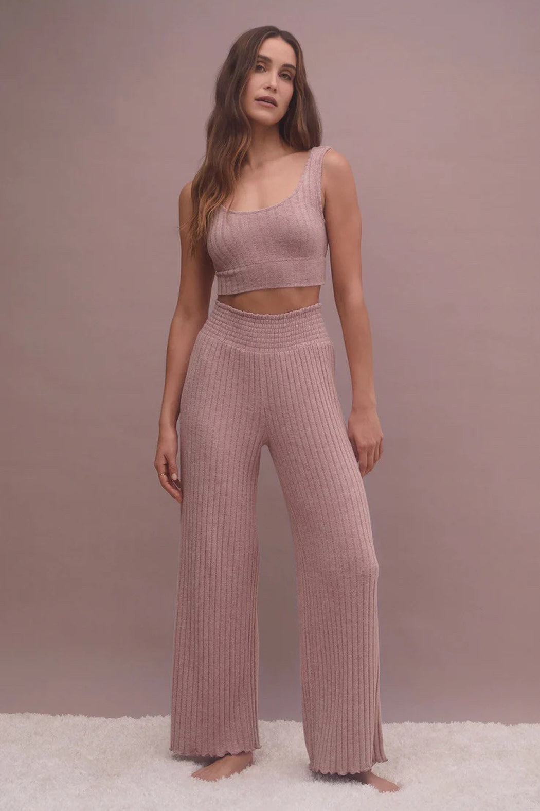 Zoe Rib Tank Bra