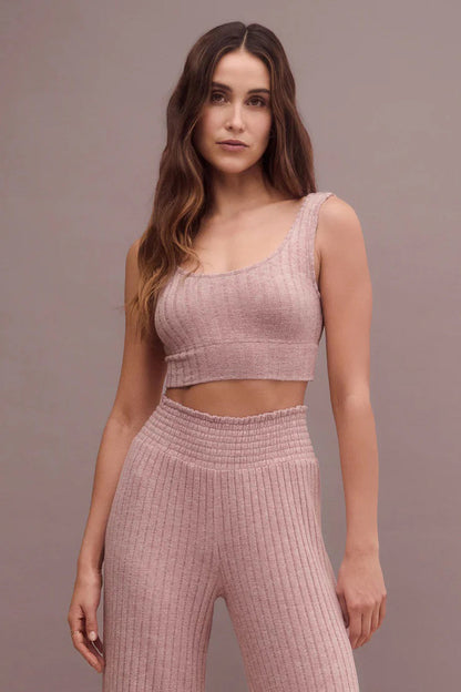 Zoe Rib Tank Bra